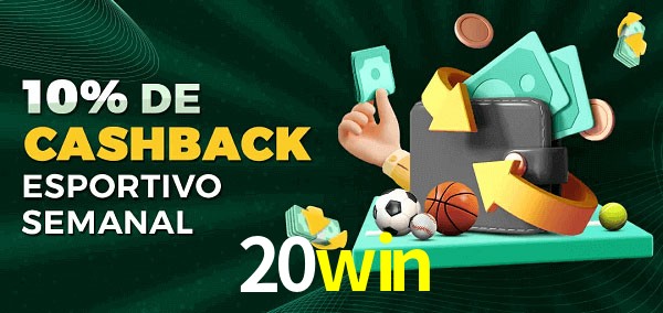 10% de bônus de cashback na 20win